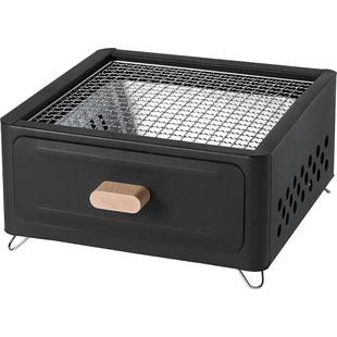 原古人烧烤炉子围炉煮茶烤火炉套装器具全套烧烤架家用户外烤肉