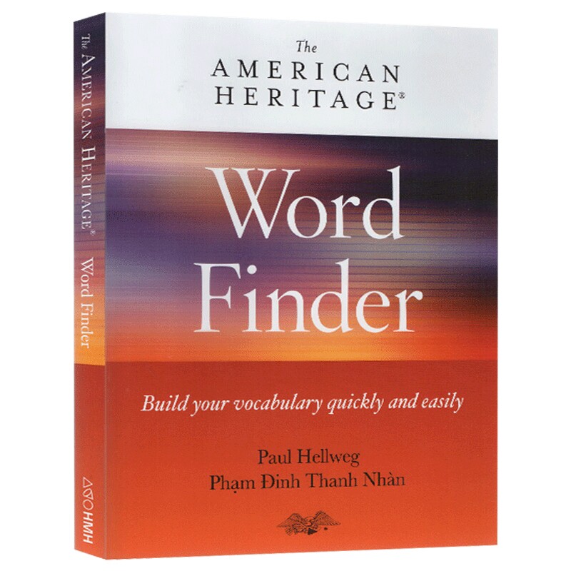美国传统词典 词汇查找 英文原版 American Heritage Word Finder 英语学习工具书 英文版进口原版书籍