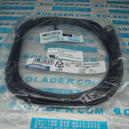 议价欧姆龙传感器连接器防水接插件 XS2F-M12PVC4S2M 原装正品