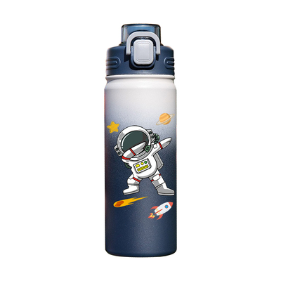 宇航员儿童保温杯男孩大容量水杯
