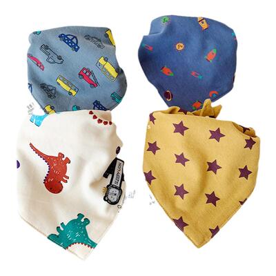 ins韩版新生婴儿大号口水巾