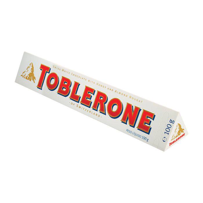 Toblerone Swiss Triangular White Chocolate Almond Milk Grape Nut Milk Dark Chocolate thumbnail 3