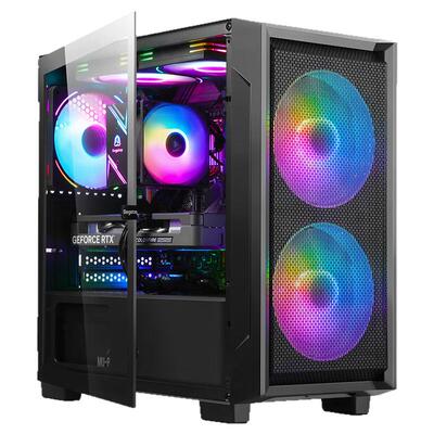 AMD锐龙R5 7500F/9600X/9800X3D无显卡过度电脑主机组装台式整机