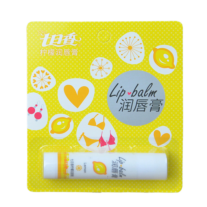 七日香润唇膏3.5g薄荷柠檬男唇膏/口红