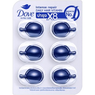 泰国Dove多芬护发精油胶囊6粒便携711同款免洗防毛躁柔顺持久留香