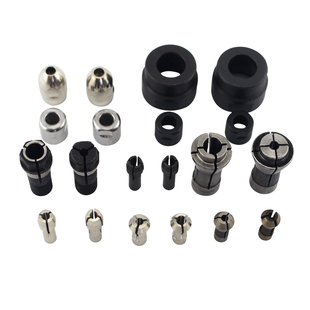 NHK风磨机配件夹头电磨机螺帽气动打磨机索咀夹柄2.35/ 3 /6mm柄