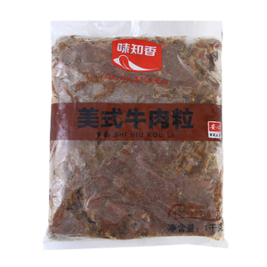味知香整箱黑椒已腌制牛肉粒