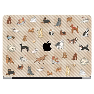 橘版小狗野餐Mac13寸M1保护套air15寸电脑壳pro13MacbookM4Pro14