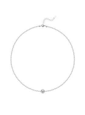 轻奢百搭碎银子珍珠项链