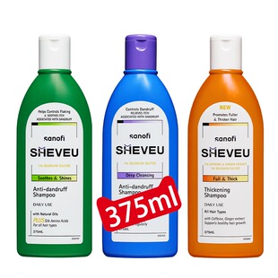 【自营】澳洲赛逸SHEVEU大瓶装375ml控油蓬松去屑硫化硒洗发水