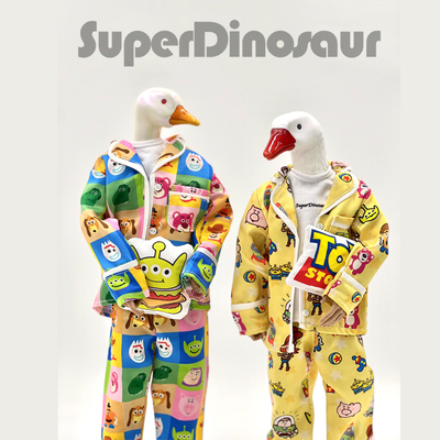 taobao agent Superdinosaur Playing Total Pajama Trend Patrol/BJD/Tyed Brother Junior Body