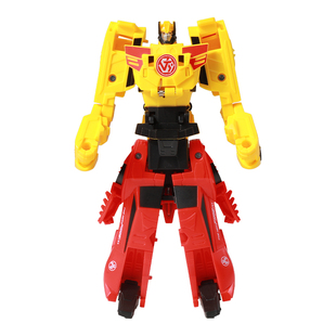 二合一变形战神金刚磁力碰撞合体炫酷机器人模型汽车儿童益智玩具