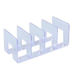 亚克力书立架桌面书架置物架分隔板阅读架书夹桌上书本收纳神器立架课桌收纳学生架放书夹分类整理课本透明