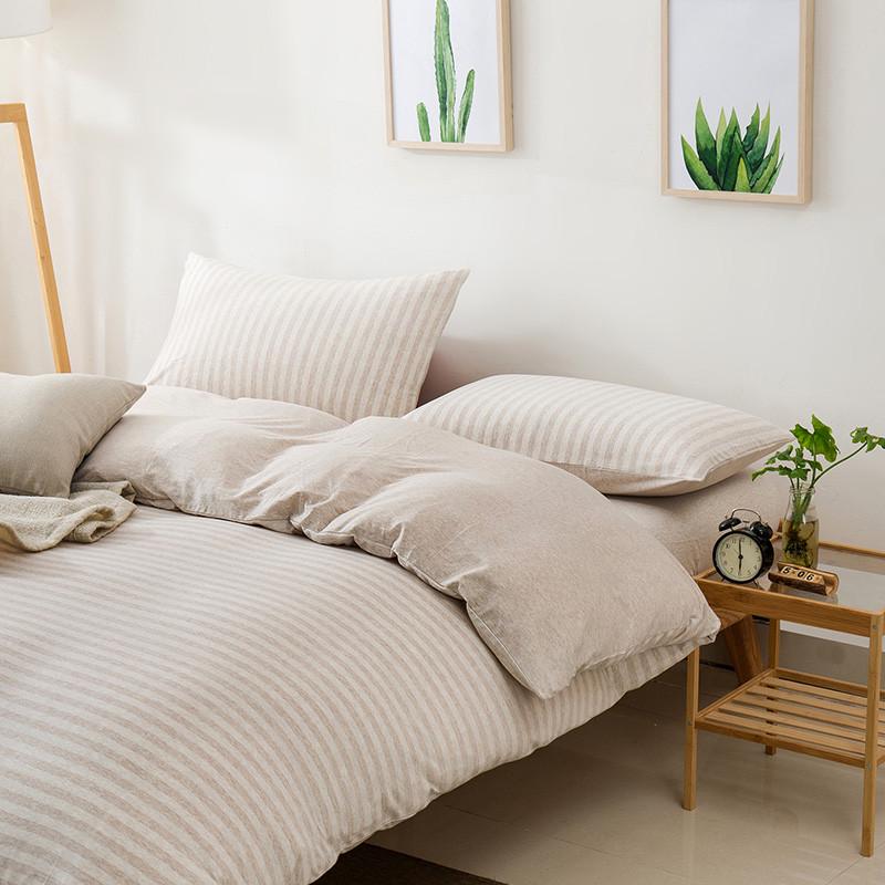 全棉针织被套单件1.5米学生单双人220x240双人被罩200x230cm1.8米