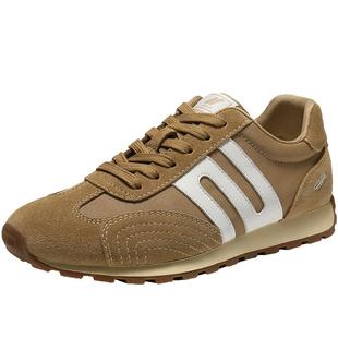 张凌赫同款百丽跑道阿甘鞋红色新年女鞋增高运动休闲鞋子E9V1DAM6