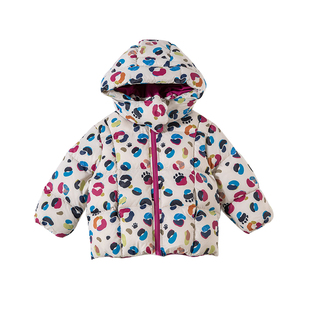 Amila男女童三防羽绒服中长款儿童宝宝白鸭绒加厚外套中小童保暖