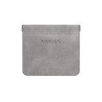 迷你耳机包数据线蓝牙耳机弹片收纳包便携自动紧口简约耳机收纳袋