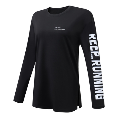 nynx长袖女加长版速干衣