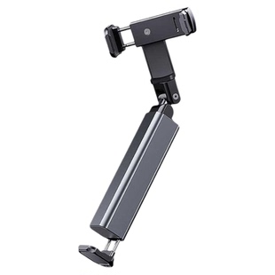 旅行便携手机支架铝合金折叠伸缩收纳旅游随身迷你360度旋转直播自拍行李箱夹持桌面看剧高铁火车飞机座椅用