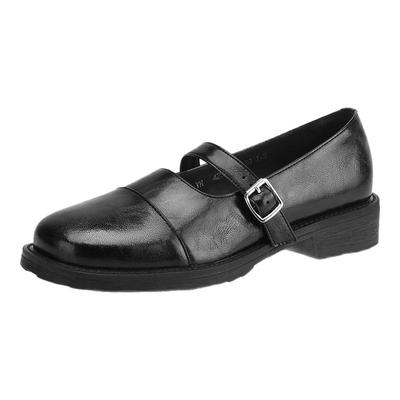 达芙妮复古乐福鞋女玛丽珍女鞋