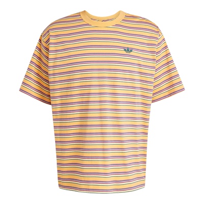 Adidas/阿迪达斯正品2025夏季三叶草男士经典针织透气短袖KB8356