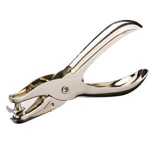 得力打孔机单孔圆孔手动迷你打孔器小型打洞文具手工diy文具多功能活页学生用装订A4纸张文件打空器办公打眼