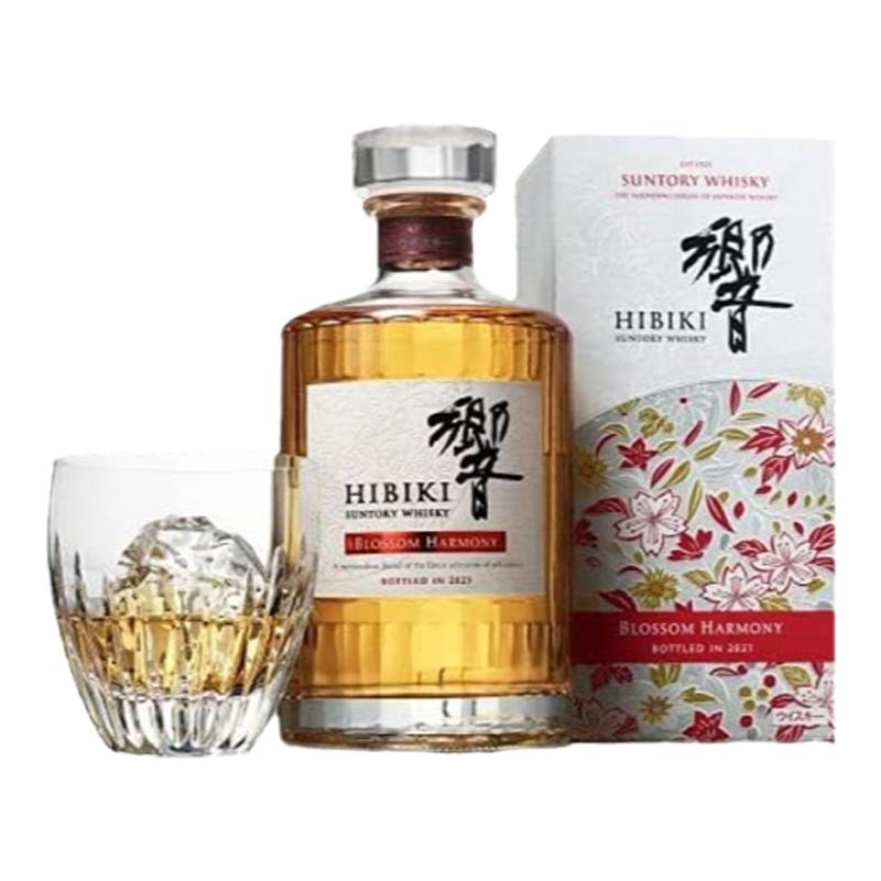 日本直邮三得利响和风醇韵调配型威士忌洋酒2021樱花限定款700ml