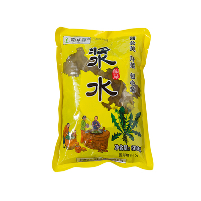 甘肃兰州特产浆水陇浆源调料芹菜