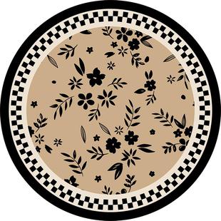 圆形餐桌布垫防水防油免洗防烫隔热法式轻奢高级感家用圆桌垫子