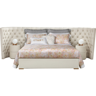 ROYALCOVER/罗卡芙夏季欧式轻奢莱赛尔天丝贡缎床单四件套 维奥拉