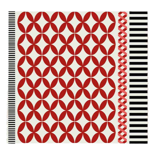 GIRONES进口GAN手工羊毛基里姆工艺挂毯地毯花毯深红色几何图案