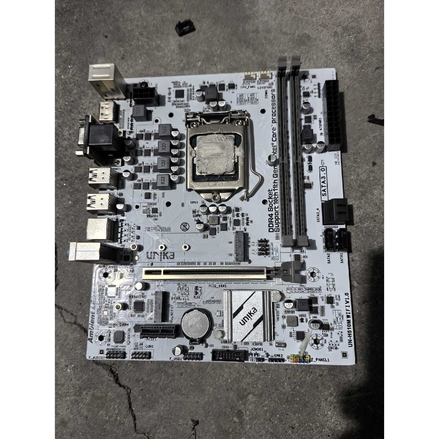 议价unika h511主板 拆机 正常使用