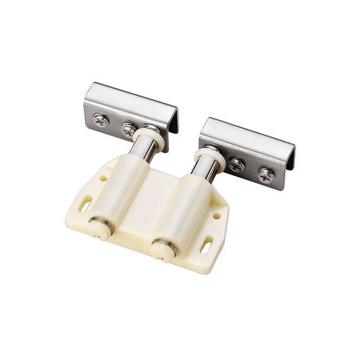 隐形门反弹器玻璃酒柜上下合页磁碰磁夹柜门开关门吸碰珠一按即开