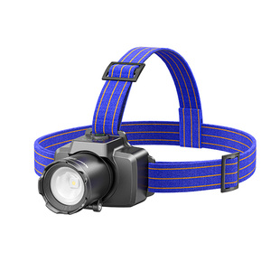 头灯2025新款强光超亮变焦头戴式充电户外长续航钓鱼登山小型便携