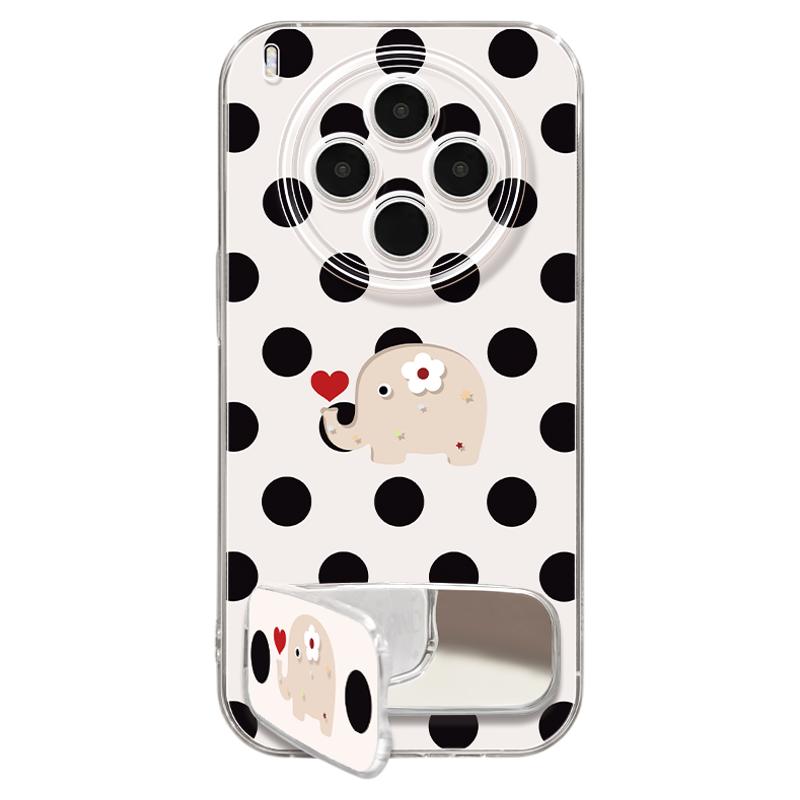 适用vivox300手机壳ultra女款x200s保护套x80pro硅胶x70全包防摔x60透明90新款x100波点vivo超火小象pro+软外