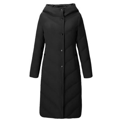 欧洲站新款时尚风加长严寒羽绒服