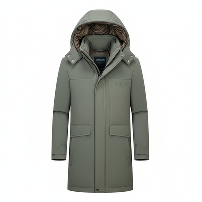 三合一可拆帽鹅绒羽绒服男冲锋衣