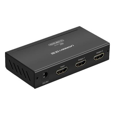 绿联hdmi分配器分频器4k投影仪