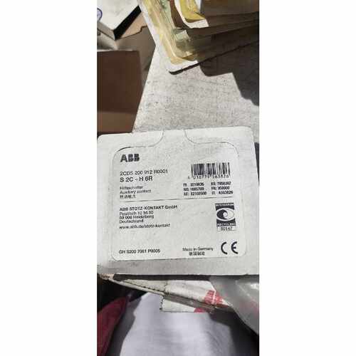 议价进口全新原装ABB微型断路器附件辅助触点S2CH6R维修