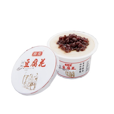 即食鼎泉山水豆腐花果冻甜品营养