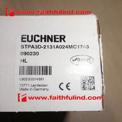 议价Euchner 090230 安士能全新安全开关 STPA3D-2131A024MC1743