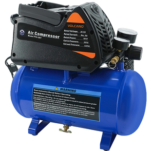 台湾风劲霸12V空压机带8L储气罐装修气枪轮胎气泵喷漆气动工具357