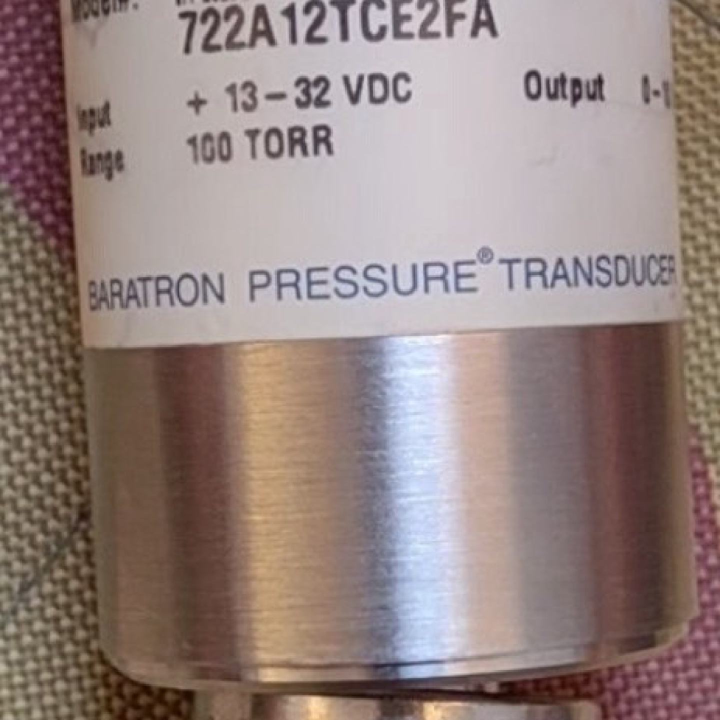 MKS 722B12TCE2FA BARATRON PRES&mdash;议价