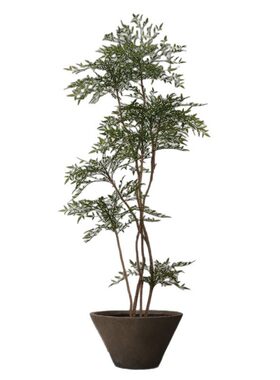 仿真绿植高端南天竹假树落地盆栽