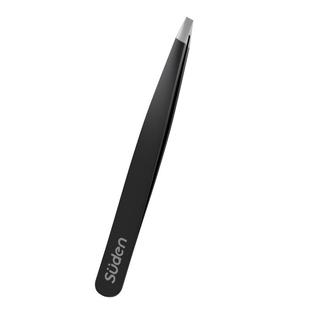 苏德斜口眉夹拔毛镊子眉毛夹子男士拔胡子夹高精密修眉神器眉钳