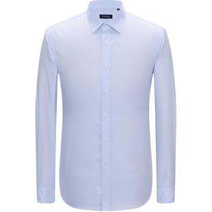 【商场同款】雅戈尔长袖衬衫男士商务休闲纯棉DP免烫白色衬衣2742