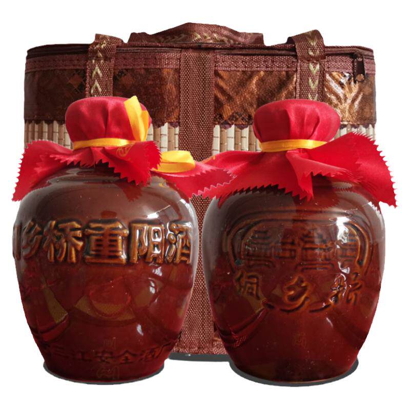 侗乡桥糯米重阳酒礼盒2瓶6年陈酿