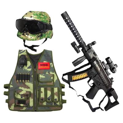 背心野战装备儿童电动玩具枪