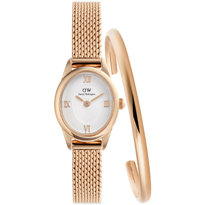 DW复古椭圆表腕饰叠戴组合