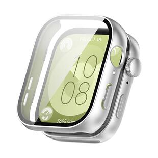 适用于华为fit3保护壳手表壳膜一体watchfit3全包仿钻保护套智能运动手环屏幕贴膜防刮摔外壳秒变Ultra2配件